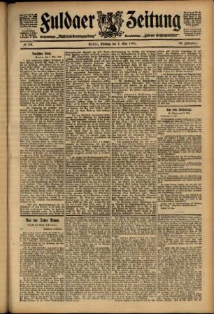Ausgabe vom Montag, den 07. Mai 1906.