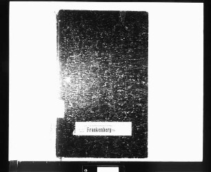 Konsensbuch von Hausdorf (bei Frankenberg)