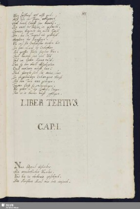 Liber Tertivs.
