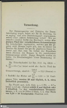 Vormerkung