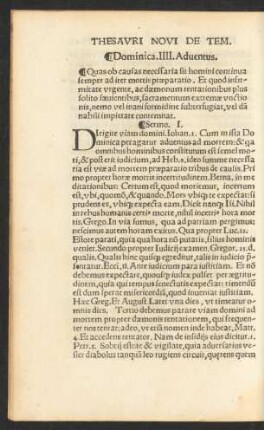 Dominica. IIII. Adventus.