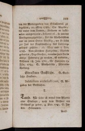 349-358, Taufe ...