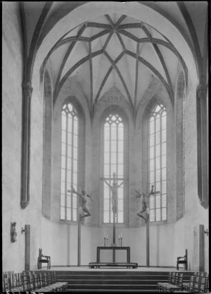 Wurzen. Dom Sankt Marien. Innenansicht nach Osten