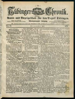 265-286, 3. April (Nro. 63) - 9. April (Nro. 67)