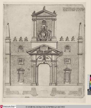 Fassade der Porta Pia]