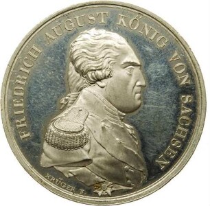 König Friedrich August I. - 50-jähriges Regierungsjubiläum