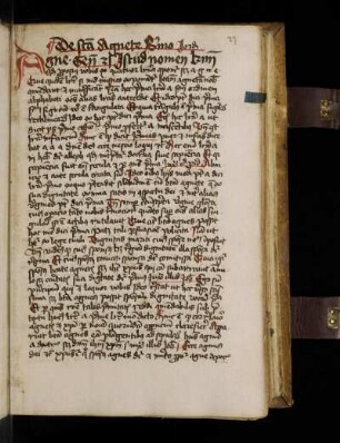De sancta Agnete (S18).