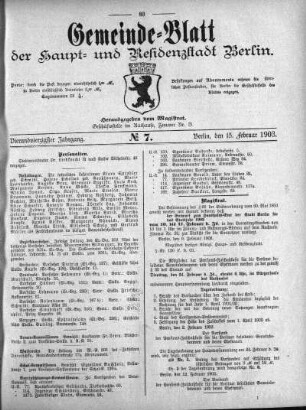 1903,7: No. 7, 15. Februar 1903
