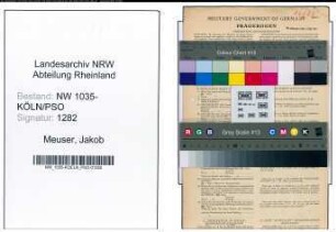 Entnazifizierung Jakob Meuser , geb. 22.11.1887 (Bergarbeiter)