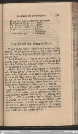 Von Dampf und Dampfmaschinen