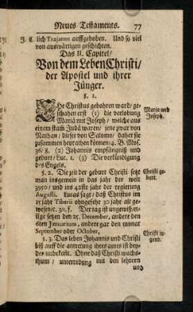 77-92, Das II. Capitel