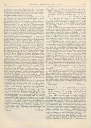 548 [Rezension] Warneck, D. G., Abriss einer Geschichte der protestantischen Missionen von der Reformation bis auf die Gegenwart