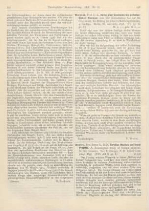 548 [Rezension] Warneck, D. G., Abriss einer Geschichte der protestantischen Missionen von der Reformation bis auf die Gegenwart