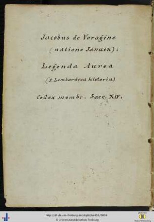 Legenda aurea