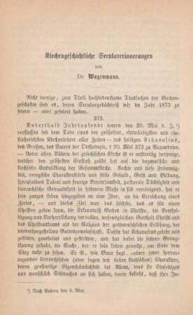 422-438 Kirchengeschichtliche Secularerinnerungen