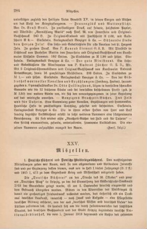 284-288 Miszellen