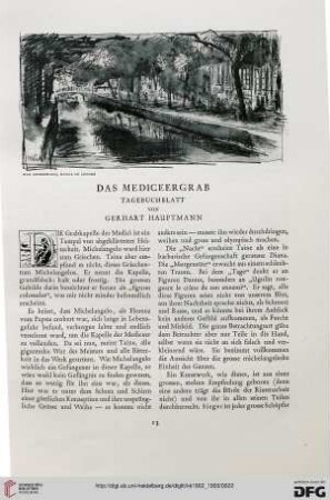 Das Mediceergrab