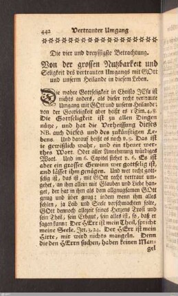 Die vier und dreyssigste Betrachtung.