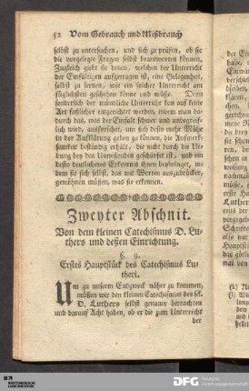 9. Erstes Hauptstück des Catechismus Lutheri.