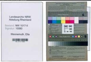 Entnazifizierung Ella Wennemuth , geb. 17.02.1911 ()