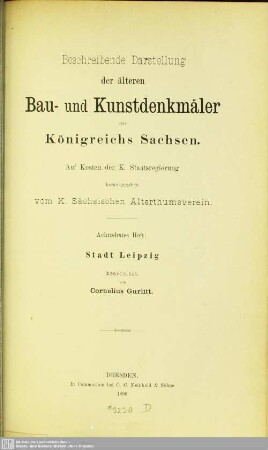 18: Stadt Leipzig (II. Theil)
