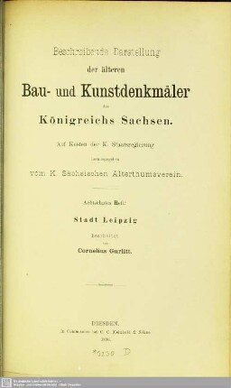 18: Stadt Leipzig (II. Theil)