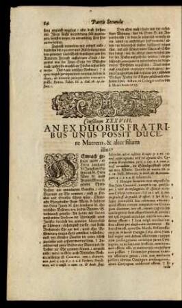 Consilium XXXVIII.