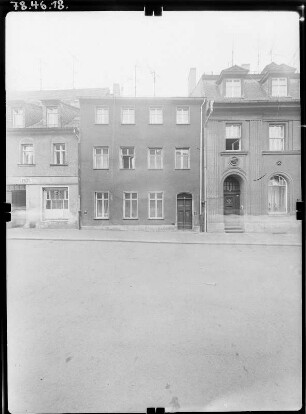 Torgau, Kurstraße 8. Wohnhaus. Straßenfront