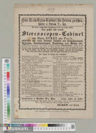 Steroscopen-Cabinet