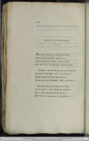 Die Versöhnung. 1793