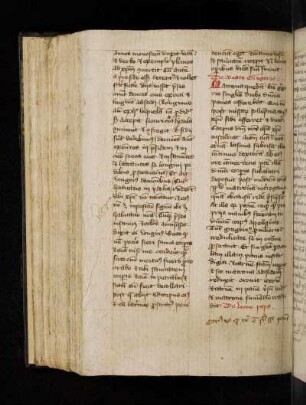 De beato Gregorio. Matrona quedam beato Gregorio singulis diebus dominicis panes offerebat …