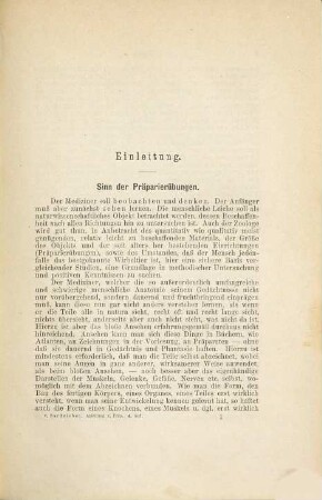Anleitung zum Praeparieren auf dem Seziersaale : für Studierende