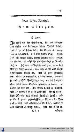 XVII - XVIII.