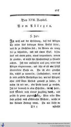 XVII - XVIII.