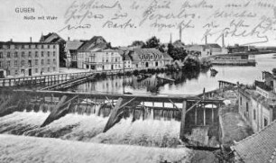 Altes Nadelwehr in Guben/Neiße