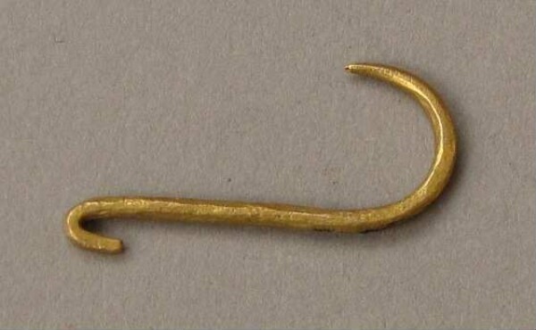 Gold hook