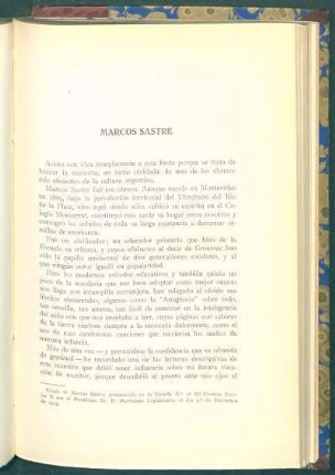 Marcos Sastre