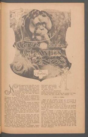 La caza de los grandes monos : Fotos de Carnot