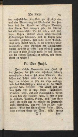 99-100, IV. Der Fuchs
