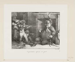 Croquemitaine repoussé avec perte, Blatt 6 der Folge "Sammlung von Skizzen für kleine Kinder"