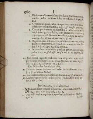 Judicare, Judicium [ - ] Juvenis, Juventus.