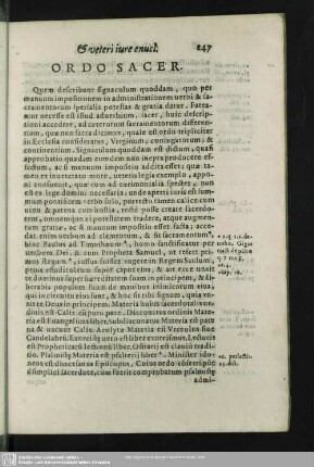 Ordo Sacer