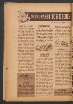 De chuparse los dedos
