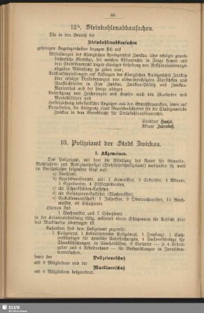 13. Polizeiamt der Stadt Zwickau