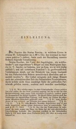 Ciceros Reden für Sex. Roscius aus Ameria und über das Imperium des Gn. Pompejus