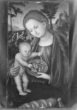 Madonna mit Kirschen