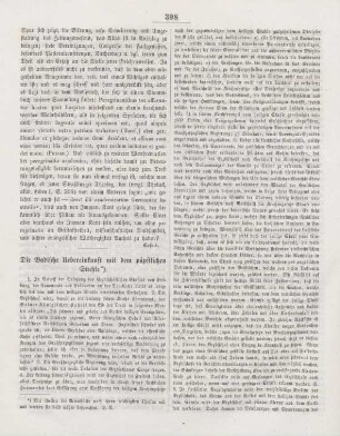398-400 Die Badische Uebereinkunft mit dem päpstlichen Stuhle