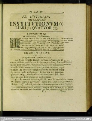 FL. Iustiniani Imperatoris Institutionum Libri Quatuor