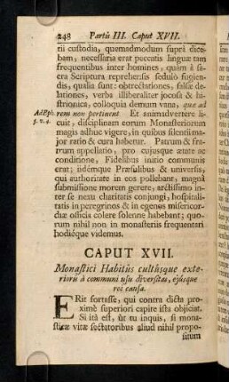 248-257, Caput XVII