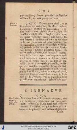 S. Irenaeus.